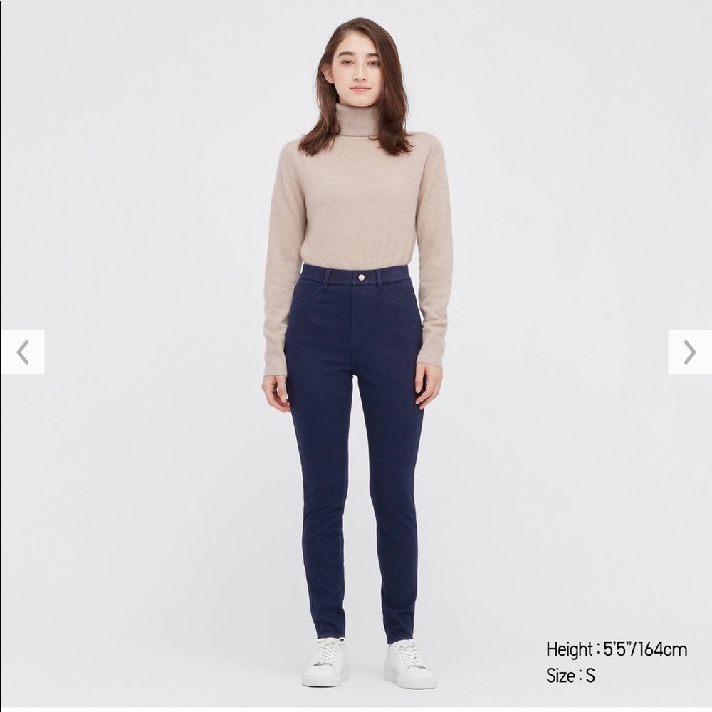UNIQLO HEATTECH Ultra Stretch Leggings Jeans